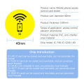RFID Rewritable Sticker Keytag Anti Metal Interference Label Writable Key Token Tag Card Duplicate.