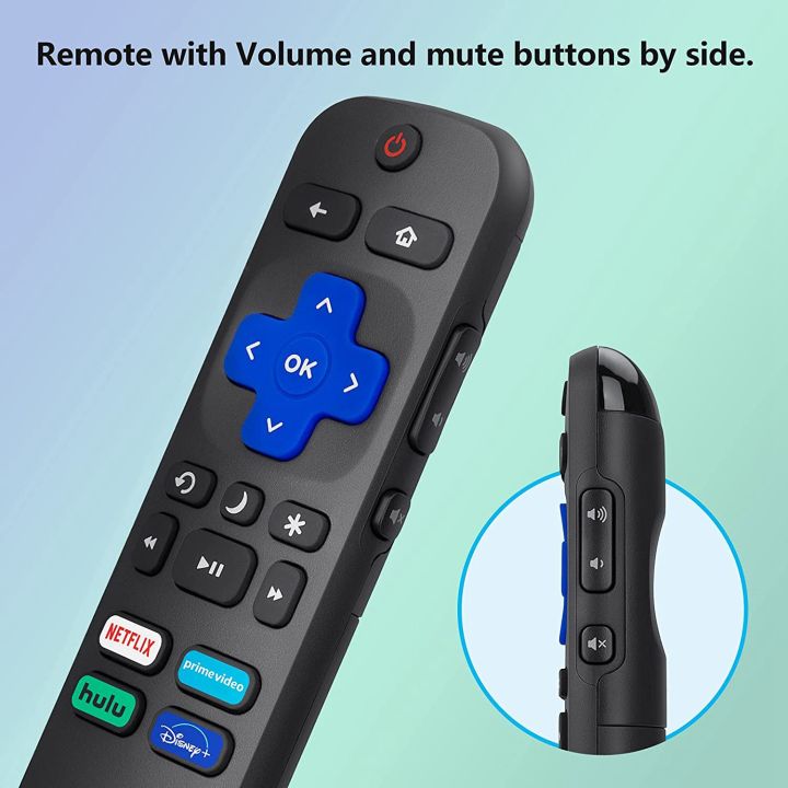 Universal%20TV%20Remote%20Replacement%20for%20Roku%20TV%20for%20Sharp%20Roku%20TV,TV%20Remote%20with%20Netflix/Hulu%20-%20Image%205