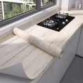 40cm Width Wood Grain PVC Wallpaper for Door Wardrobe Cupboard Table Furniture Waterproof Self Adhesive Stickers Home Decor Film.