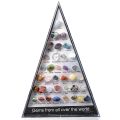 36pcs/Set Rock Mineral Collection Geology Gem Kit Natural Gemstone Crystal Sets Geology Educational Kit For Holiday Kids Gifts.