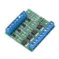 PWM MOS FET Module 4-Channel PLC Amplifier Circuit Board Driver 3-20V to 3.7-27VDC 10A. 