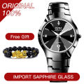 [ Gift for Men ] OPK Sports Watch for Men Buy 1 Take 1 Waterproof Tungsten Steel Quartz Watch with Bracelet. 