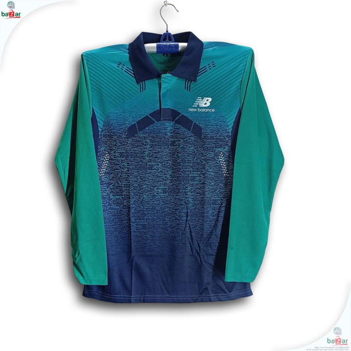 New Balance Full Sleeve Collar Polo Jersey For Man - Polo T Shirt For Man - Jersey 2026-27