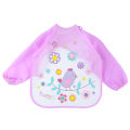 Long Sleeve Waterproof Baby Bibs Cute Cartoon Bear Baby Feeding Bibs Lace Up Design Newborn Toddler Kid Children Eating Aprons. 
