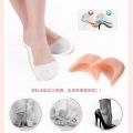 Silicone Gel Heel Socks toes splitters, silica gel protective case, soft socks, increased thickness. 