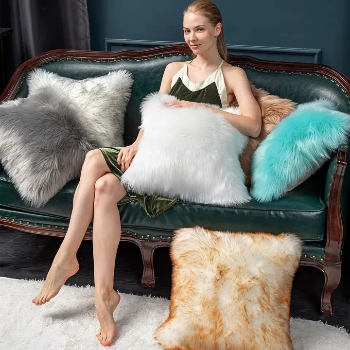 Fur%20Cushion%20Cover%201pc%20Fluffy%20Fur%20Rug%20Soft%20Plush%20Throw%20Pillow%20Cover%20Faux%20Fur%20Pillowcase%20(45x45cm,%201pc)%20-%20Image%202