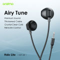 oraimo Halo Lite 3.5MM Half In-ear Earphone. 