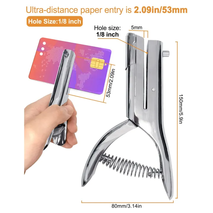 Hole%20Punch,%20Heavy%20Duty%20Hole%20Punch,%20Paper%20Card%20Portable%20Handheld%20Long,%202%20Inch%20Reach%20Deep%20-%20Image%205