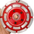 Diamond Cup Grinder 4 Inch Concrete Turbo Diamond Grinding Cup Wheel Heavy Duty Angle Grinder Wheels for Angle Grinder. 
