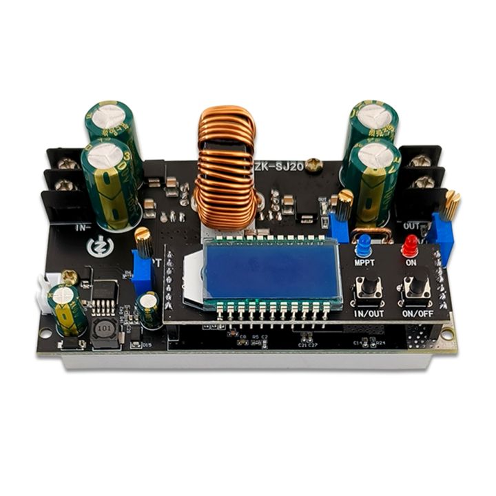 ZK-SJ20 Automatic Step Up Down Module Power Supply Module Adjustable Board with LCD Display