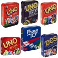 NovaNest UNO Game with 108 Cards, UNO Metal Box, Exciting Game, UNO Flip Game, Classic Games for Whole Family, UNO Game for 2-7 Players.