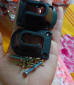 Foldable Desk Leg Brackets/ Connector (2 Set). 