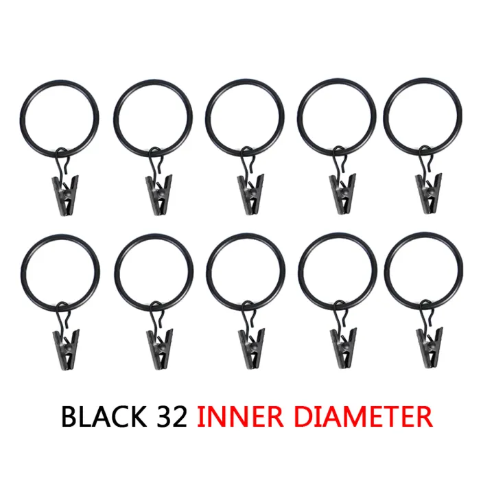 10Pcs/Set%20Curtain%20Rings%20Clips%20Metal%20Decorative%20Rustproof%20Drapery%20Window%20Curtain%20Hanging%20Ring%20Hook%20Clothes%20Clip%20Hanger%20-%20Image%209