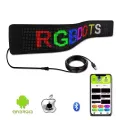 APP Control Flexible Led Screen | LED sign board Animation RGB LED Display Panel for Car, Shop Etc. 