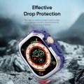 DUX DUCIS Tamo Series Hollow PC + TPU Watch Protective Case For Apple Watch Ultra 2 49mm / Ultra 49mm.