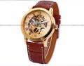 ebay Shenhua men's fashion casual classic tungsten steel hollow automatic mechanical watch wholesale. 