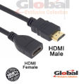 HDMI Extension Cable,(1.5m or 5 feet) hdmi Jointer, hdmi Extension Cable Small, hdmi Male to Female Adapter, hdmi to hdmi Connector, hdmi Adapter,. 