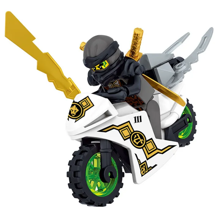 8Stk%20Ninjago%20Motorcycle%20Set%20Minifigures%20Ninja%20Mini%20Figures%20Blocks%20Toys%20Fits%20-%20Image%204