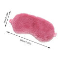 1Pcs Plush Sleep Eye Mask Aldults Sleep Better Light Proof Night Eye Cover Soft And Skin-friendly Silk Eye Patches Health Care. 