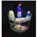 2 Steps Hanging corner Storage Rack Organizer Kitchen rack Furniture space savers - Kitchen Rack - Kitchen Rack - bathroom accessories.