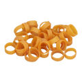 Rubber Rings, High Temperature Resistant Elastic Bands Strong 120Pcs for Industry.