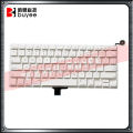 Original A1342 US UK France Spanish Keyboard For Macbook Air 13 White A1342 US UK FR SP Keyboards Layout Replacement. 