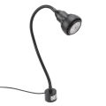 Gooseneck Work Lamp, Magnetic Base LED Work Lamp US 110-220V for Lathe.