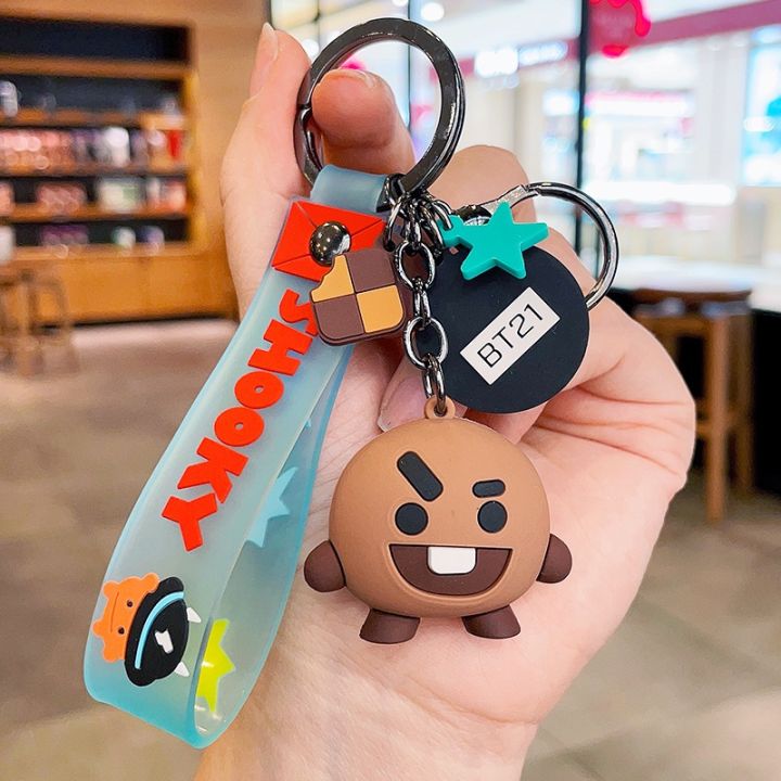 Kpop%20Idol%20BTS%20BT21%20cute%20cartoon%20silicone%20doll%20keychain%20key%20ring%20pendant%20-%20Image%207