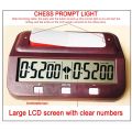 Professional Digital Chess Clock Chess Digital Timer Count Up Down Timer Advanced Chess Board Games Table Game Training Teaching. 