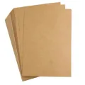 Premium Brown Kraft Paper A4 180GSM 20 Sheets for Craft Drawing Printing & Packaging.