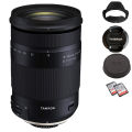 Tamron 18-400mm F/3.5-6.3 Di II VC HLD APS-C telephoto zoom lens for Canon Nikon mounts. 