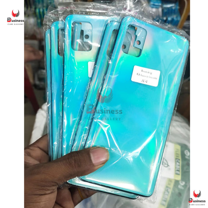 Replacement%20Backshell%20Panel%20+%20midel%20frame%20for%20Samsung%20Galaxy%20A51%20Battery%20Back%20Door%20Back%20panel%20-%20Image%204