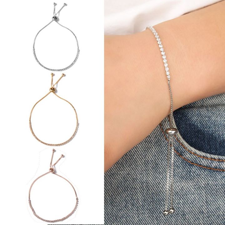 Gelang%20Tangan%20Full%20Kristal%20Lapis%20Emas%2018K%20untuk%20Wanita%20/%20Hadiah%20Valentine%20/%20Hari%20Valentine%20-%20Image%202