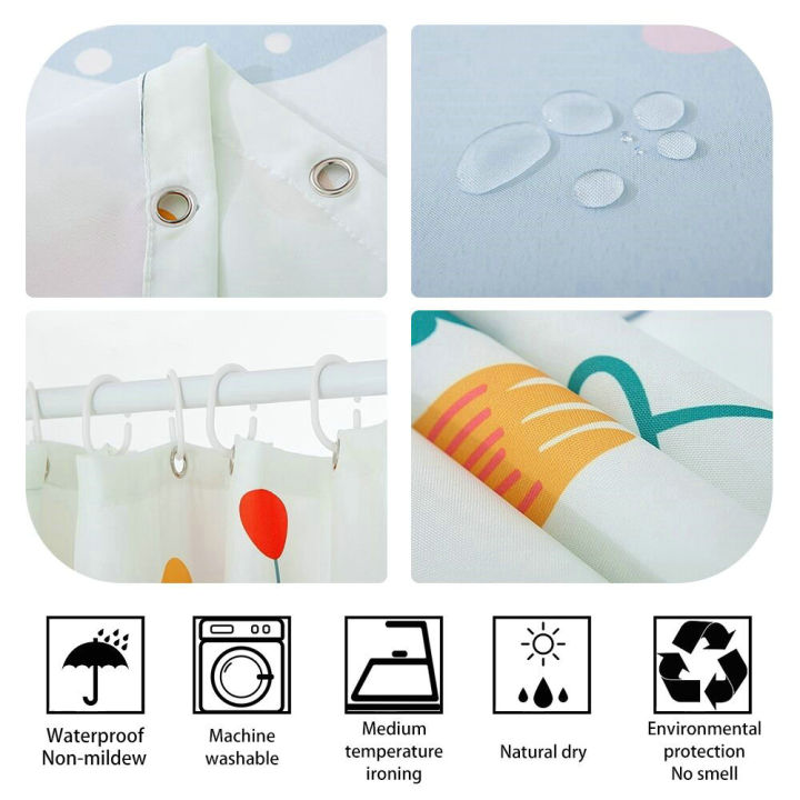 Ocean%20Underwater%20World%20Shower%20Curtain%20Starfish%20Seahorse%20Bathroom%20Curtain%20Home%20Decor%20Bath%20Screen%20Waterproof%20Polyester%20with%20Hooks%20-%20Image%204