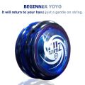 MAGICYOYO 2X Responsive Yoyo D1 GHZ,Professional Looping Yoyos for Kids Bener with Yoyo Strings+Finger Cot+Yoyo Bag,Blue. 