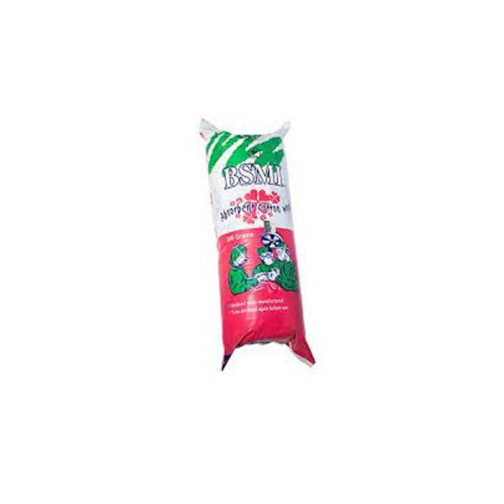 BSMI Absorbent Cotton 400 gm Roll Sponge Wool Tula For Surgical Dressing - Medical First Aid Emergency Treatment