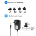 25.2V 1A 5.5*2.1MM Universal AC DC Power Supply Wall Charger For lithium battery pack EU/AU/US/UK Plug. 