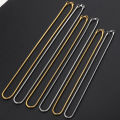 Stylish Men Stainless Steel Flat Snake Neck Chain.