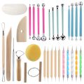KRABALL Dotting Tools Ball Styluses with Box Dotting Tools Set Rock Painting Pottery Clay Modeling Embossing Nail Art. 