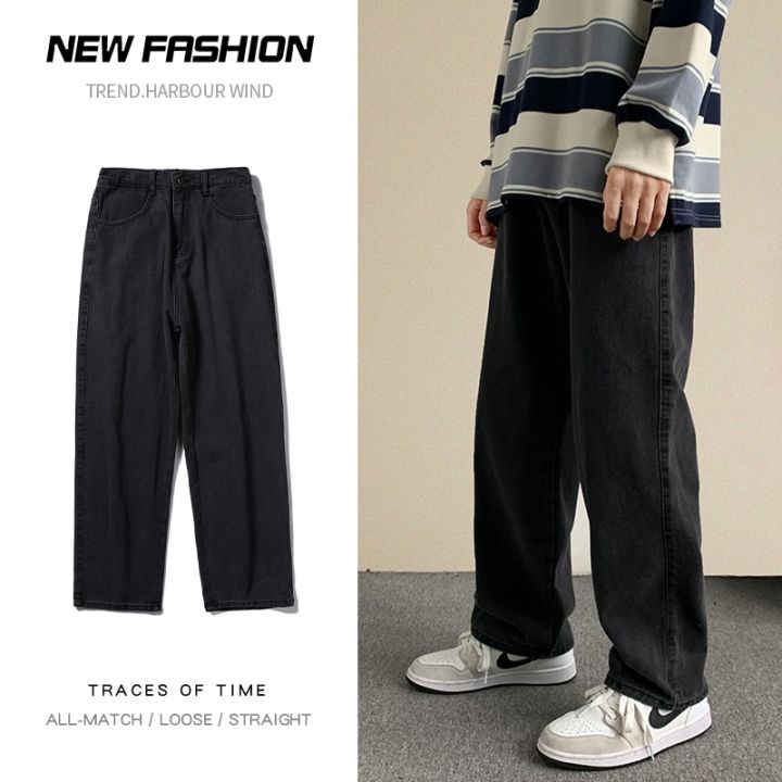 2022%20New%20Streetwear%20Baggy%20Jeans%20Men%20Korean%20Fashion%20Loose%20Straight%20Wide%20Leg%20Pants%20Male%20Brand%20Clothing%20Black%20Light%20Blue%20-%20314362121%20-%20Image%203