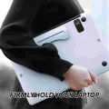 Back Sticker Computer Desktop Stand Elevator Brackets Aluminum Alloy Laptop Airflow. 