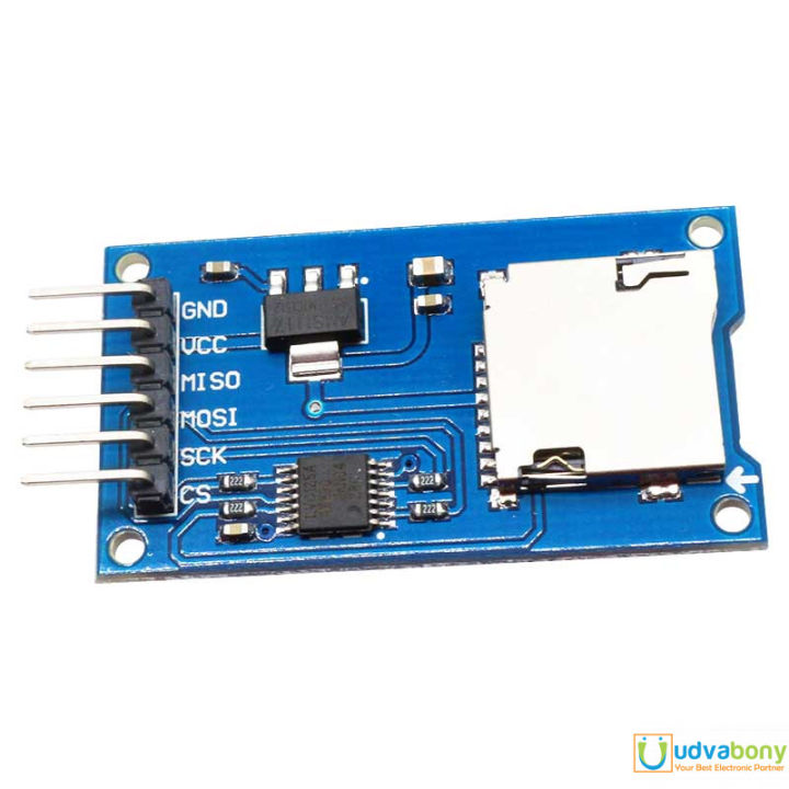 MICRO%20SD%20TF%20Card%20Module%206Pin%20Micro%20SD%20Card%20&%20SDHC%20High%20Speed%20Card%20Mini%20Micro%20SD%20Card%20Module%20TF%20Card%20Reader%20Module%20Adapters%20SPI%20Interfaces%20With%20Level%20Converter%20Chip%20For%20Arduino%20-%20Image%207