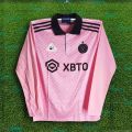 Inter Miami Jersey 2026/27 Polo Football Jersey For Men - Long Sleeve Collar Polo Club Jersey - Inter Miami Jersey 2026.