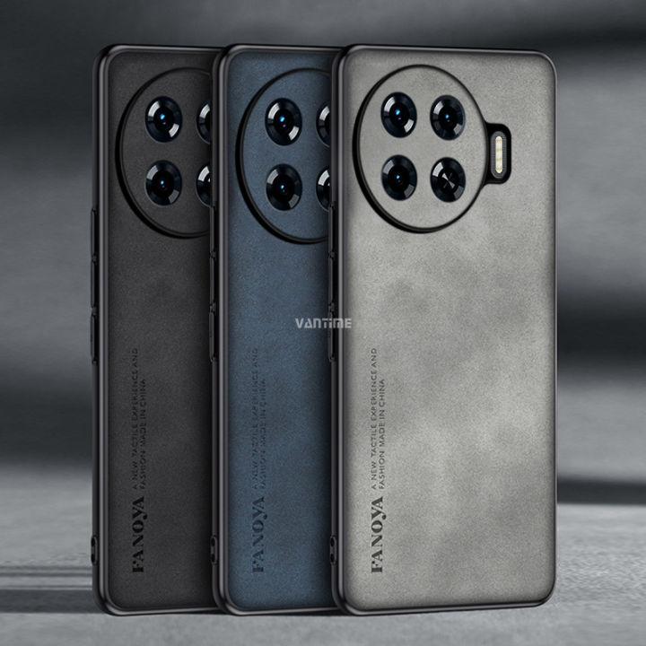 Vantime%20for%20Tecno%20Spark%2020%20Pro+%20Plus%204G%20Case%20PU%20Leather%20Slim%20Matte%20Hard%20Back%20Cover%20-%20Image%205