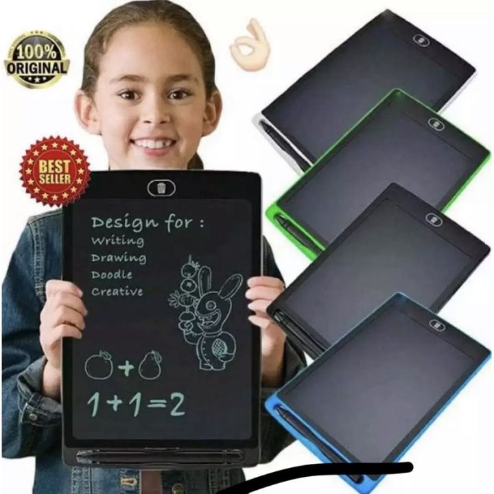 8.5%20inch%20LCD%20Writing%20Tablet%20Smart%20Notebook%20One%20Button%20Erase%20With%20Pen%20Drawing%20Pad%20Handwriting%20Tab%20For%20Kids%20-%20Image%202