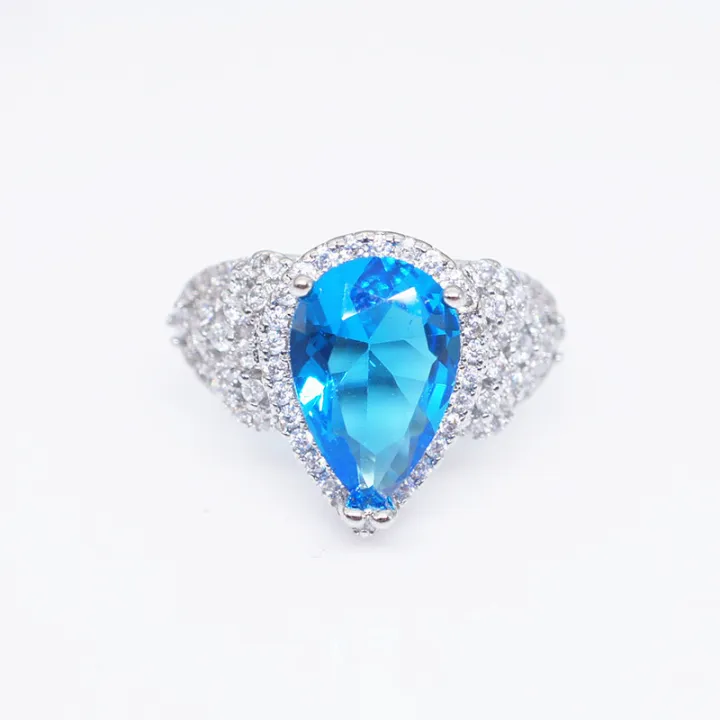 AliExpress%20wish%20hot%20selling%20full%20diamond%20pear-shaped%20sapphire%20ring%20European%20and%20American%20fashion%20micro-set%20ocean%20sapphire%20diamond%20ring%20-%20Image%202