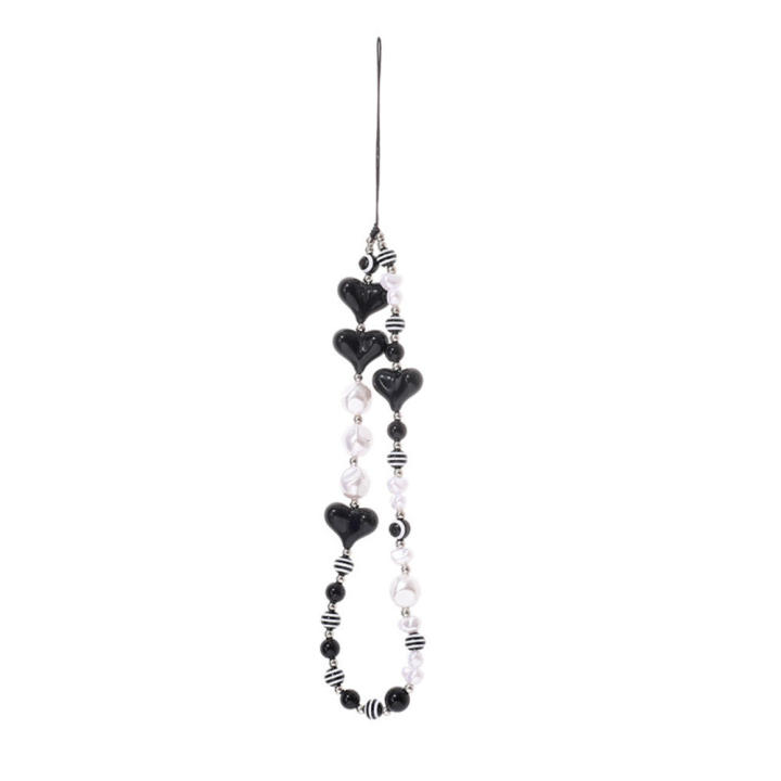 Bow%20beaded%20keychain%20Fashionable%20Acrylic%20Korean%20version%20case%20hanger%20New%20Smiling%20face%20Korean%20strap%20for%20decoration%20accessories%20Gift%20for%20friends%20Suitable%20for%20all%20ages%20Daily%20-%20Image%203