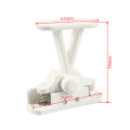 LI 2Pcs Door Retainer Static Hard Nylon Door Holder Stopper Spring Design Anti Slip T Shape Door Lock Buffer For RV Trailer Cabinet Doors. 