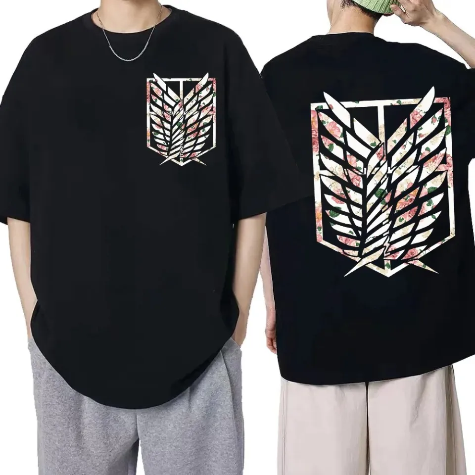 Manga T-shirt Japanese Anime Attack on Titan T Shirt Shingeki No