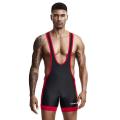Men's Wrestling Singlet Men Bodysuit y Mens Undershirt  Jumpsuits Bodywear. 